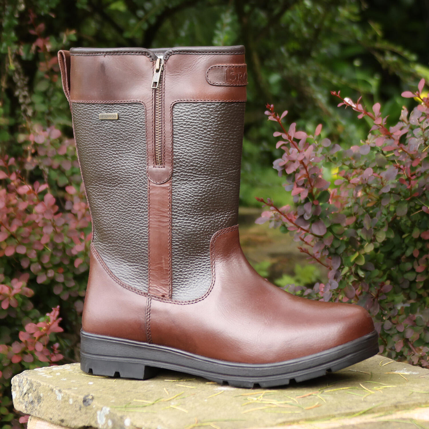 Abruzzo Waterproof Leather Country Boot 2/6