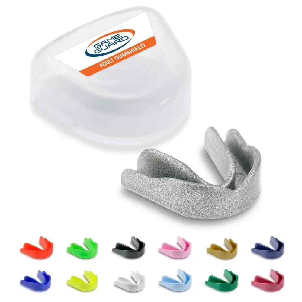 Game Guard Mouthguard - Adult - Silver Sparkle