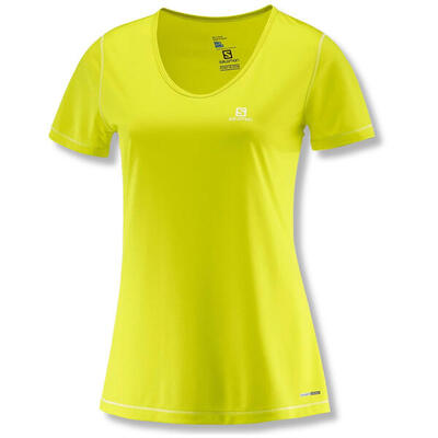 Trekking t-shirt voor dames salomon mazy ss tee w