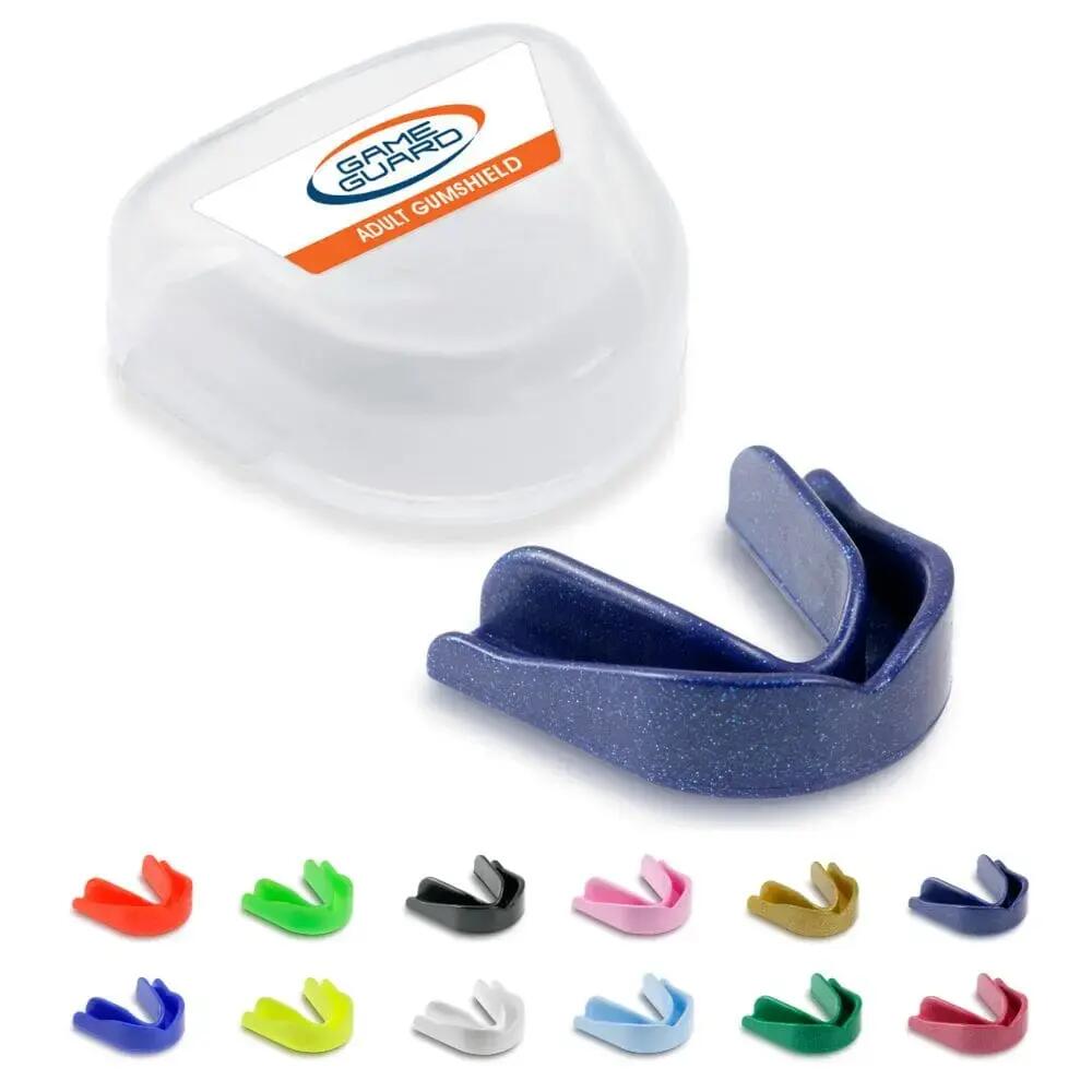 Game Guard Mouthguard - Adult - Blue Sparkle