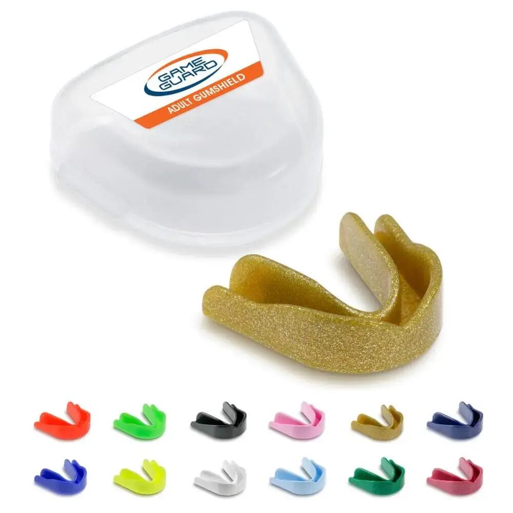Game Guard Mouthguard - Adult - Gold Sparkle