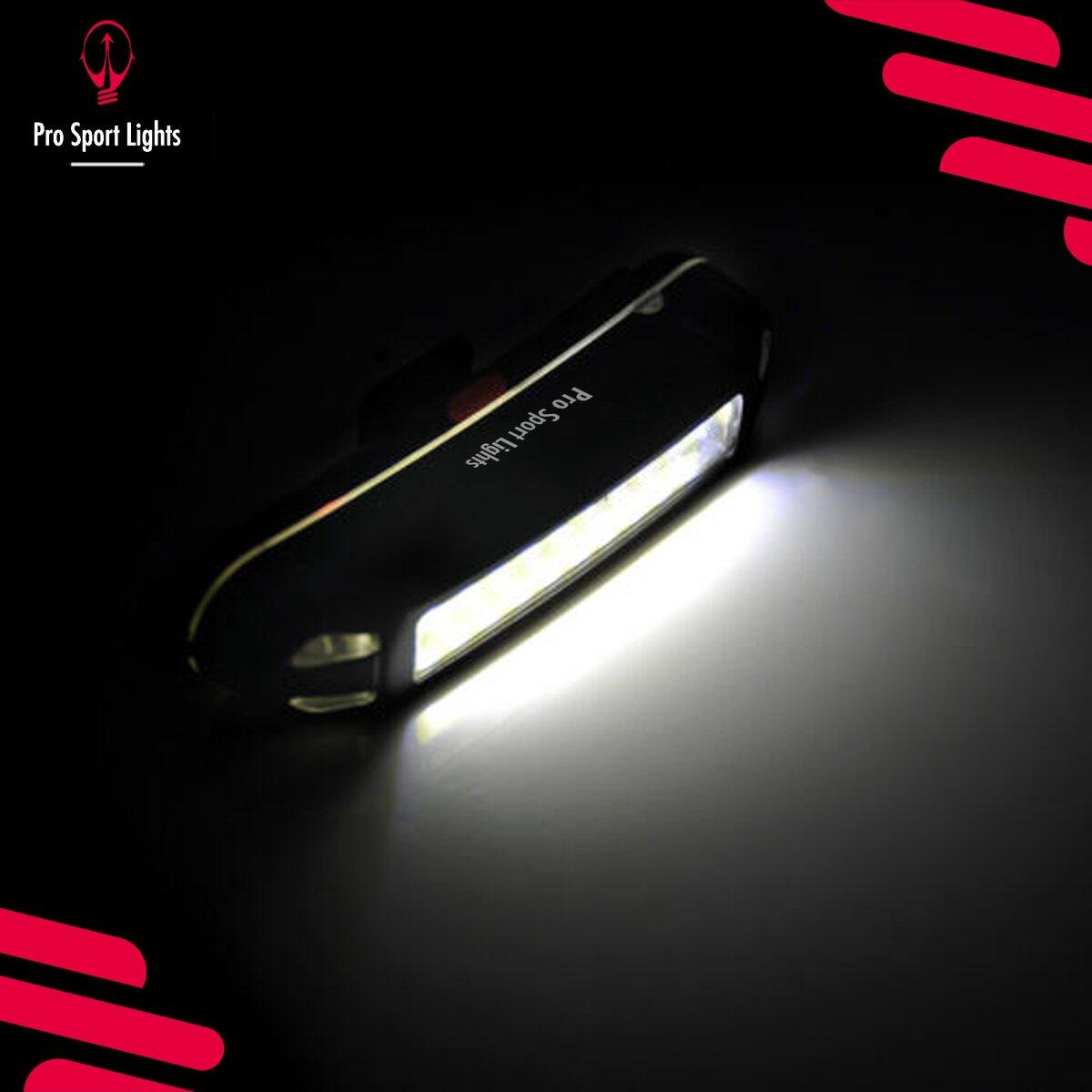 Luci per bicicletta rosse e bianche 2 in 1 LED 2/6