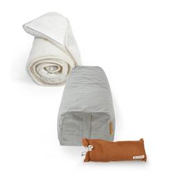 Set de Relaxation - Bolster recyclé - Sur-tapis en Laine - Coussin pour les yeux