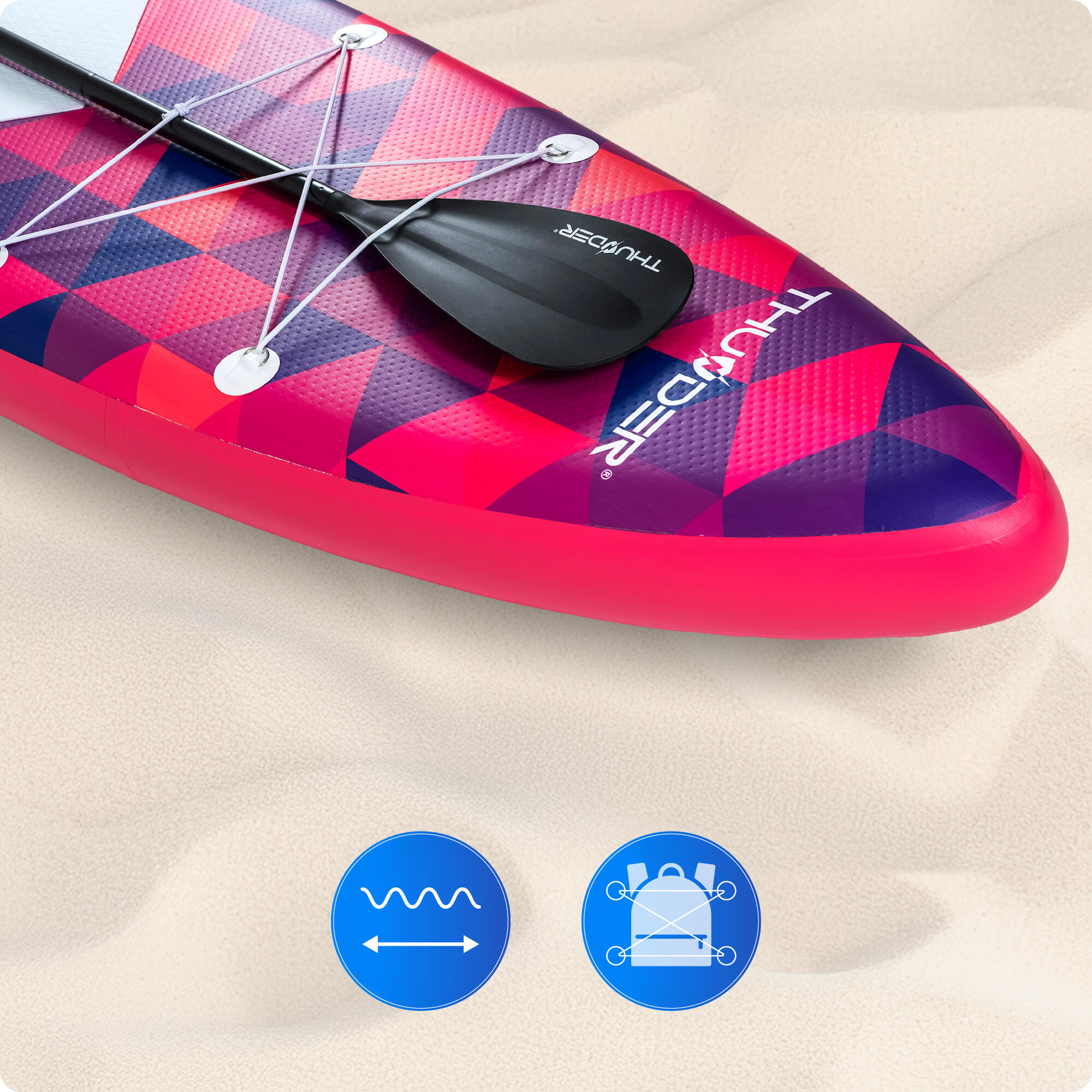 Opblaasbaar SUP-board met accessoires THUNDER VOLA 320cm 6/8
