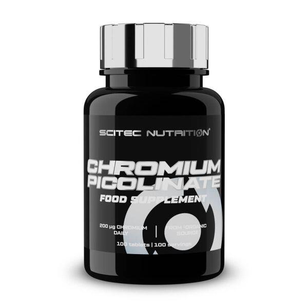 Scitec Nutrition - Picolinate De Chrome - 100 Comprimés De Scitec Nutrition - Brûleur De Graisse - Taille Unique - Decathlon