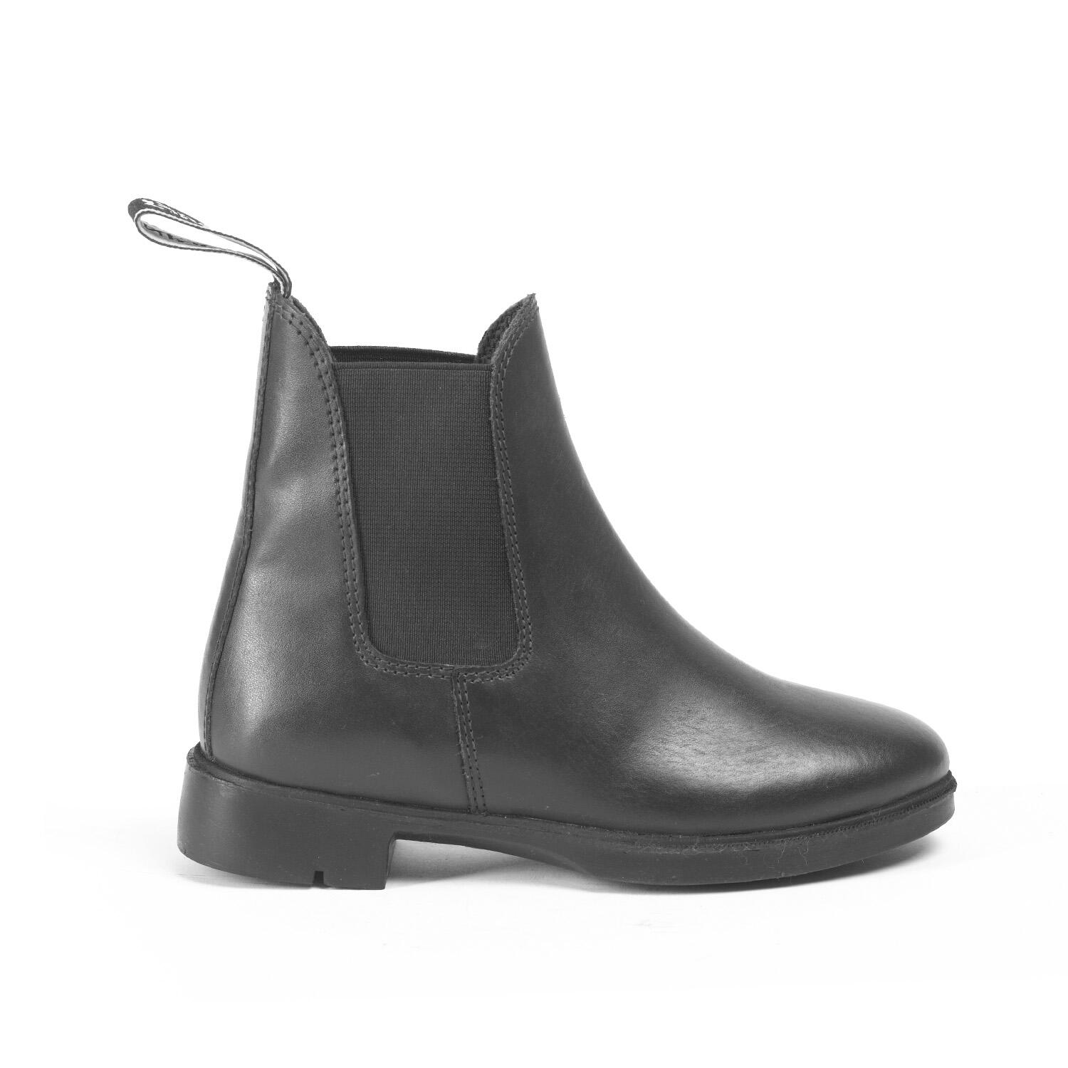 BROGINI Pavia Kids Leather Jodhpur Boot in Black