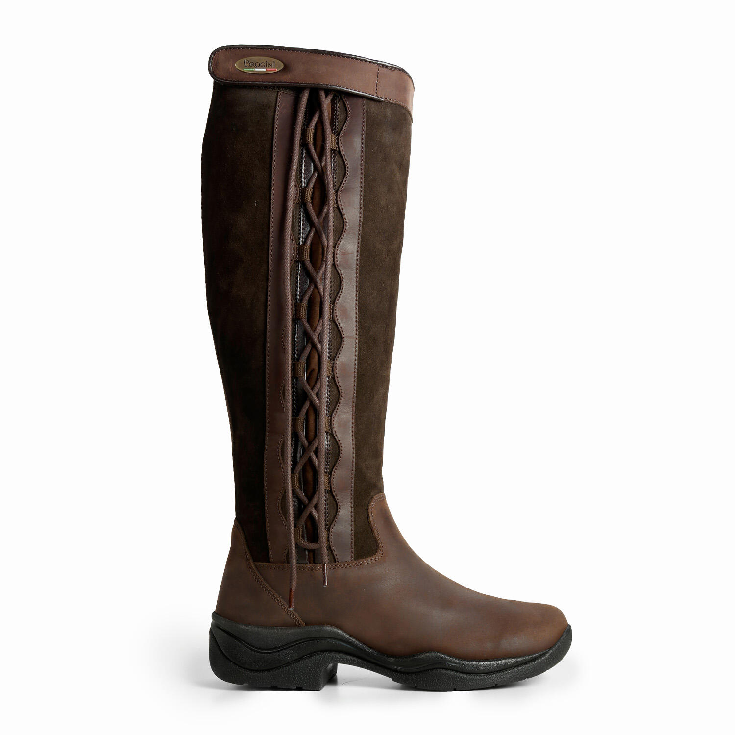 BROGINI Winchester Waterproof Laced Country Boot in a Regular Fit Calf