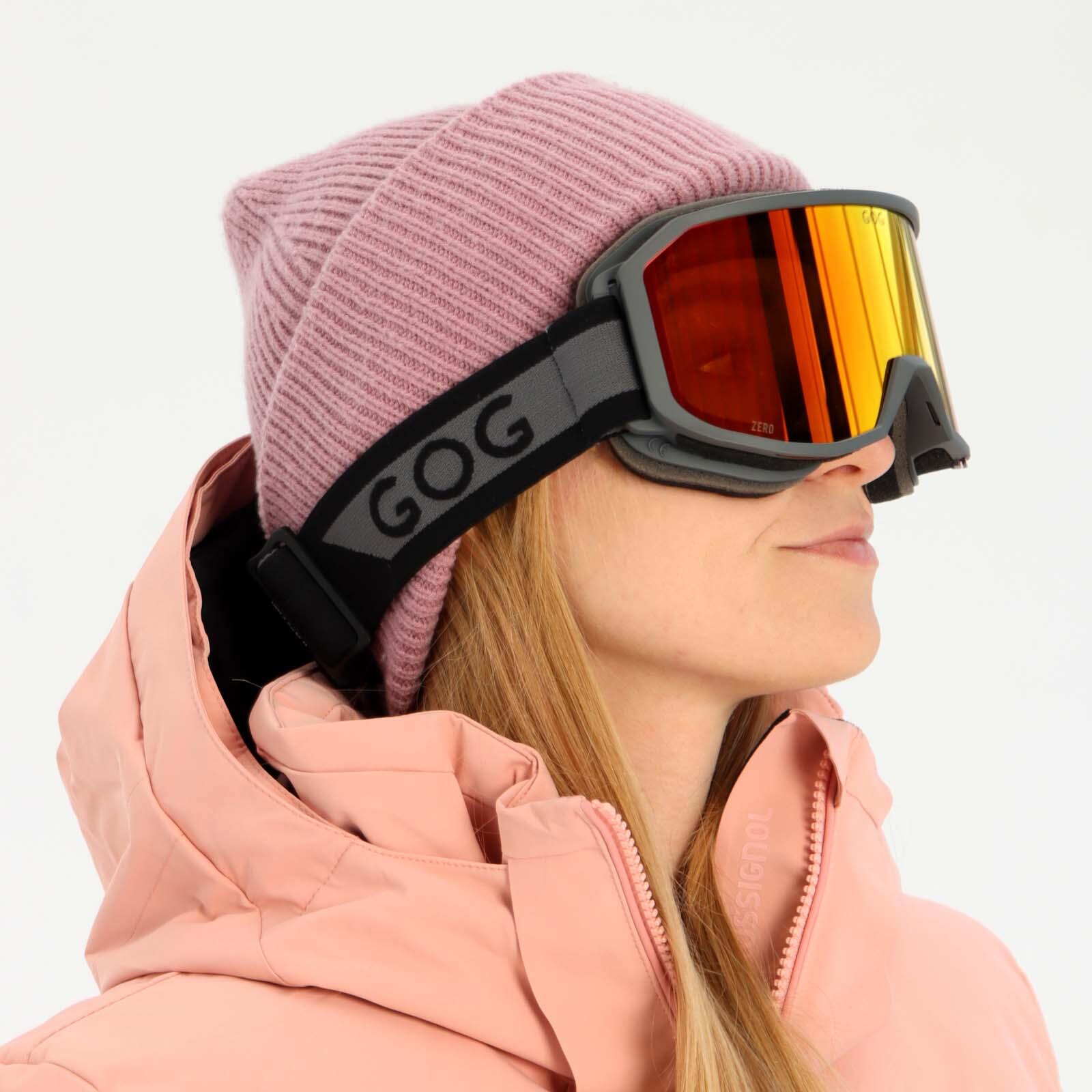 GOG - Masque de ski unisexe miroir anti-buée UV400 Zero 6/7