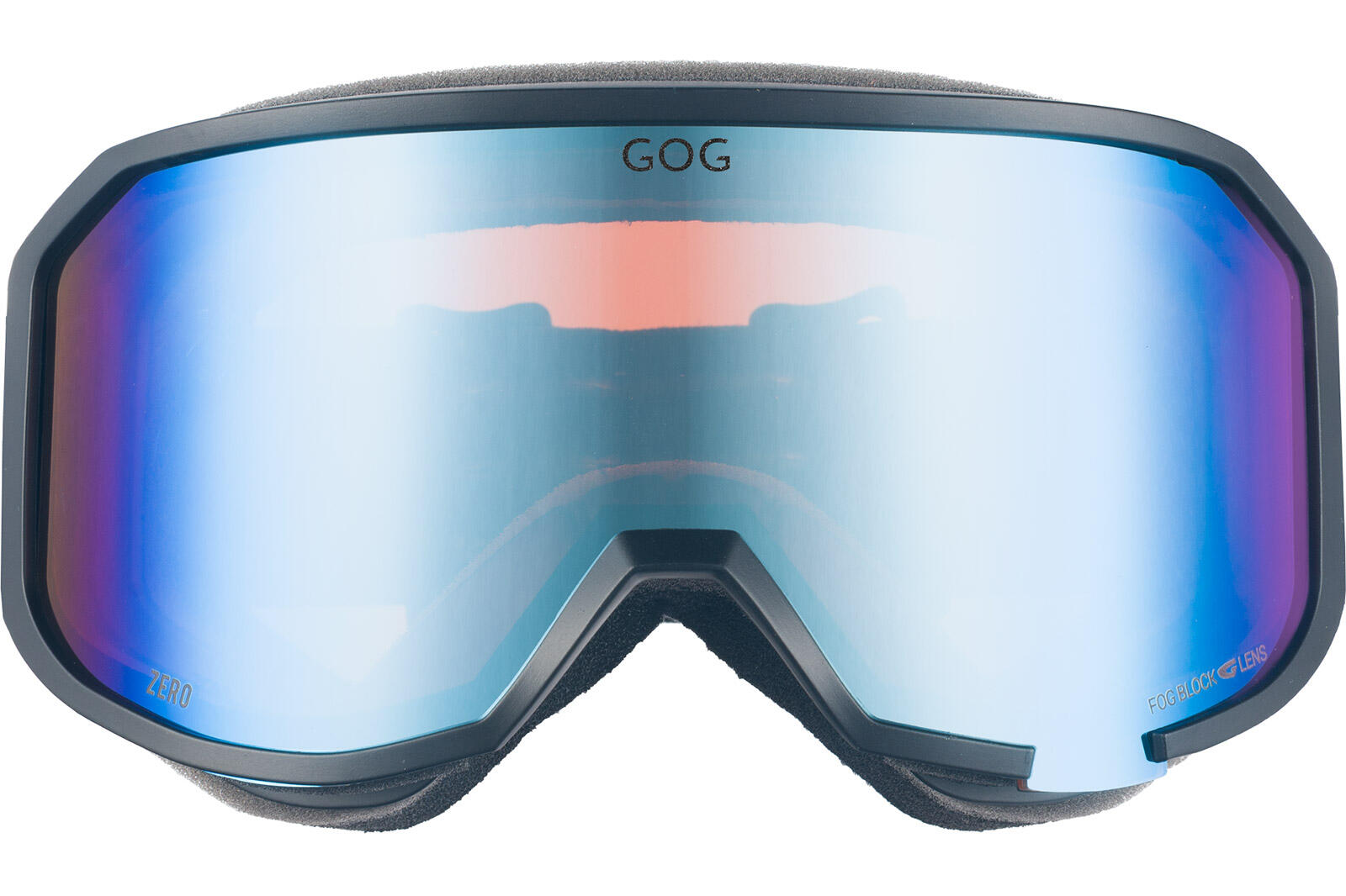 GOG - Masque de ski unisexe miroir anti-buée UV400 Zero 3/6