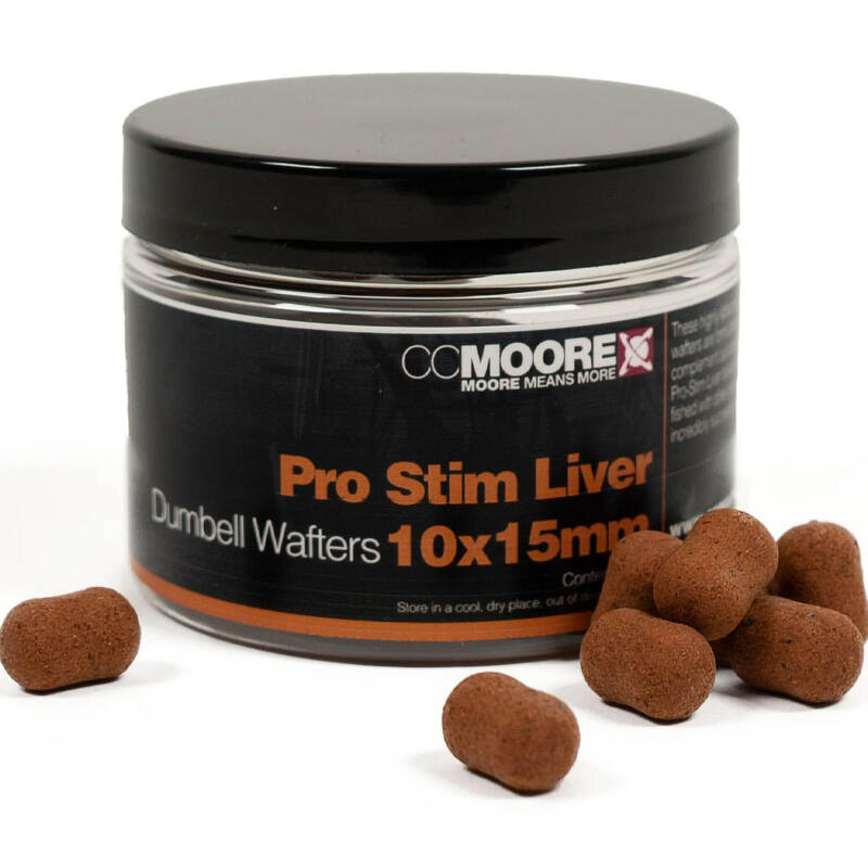 Przynęta Kulki Cc Moore Pro-Stim Liver Dumbell Wafters 10X15Mm