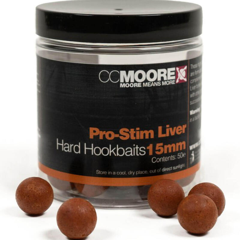 Przynęta Kulki Cc Moore Pro-Stim Liver Hard Hookbaits 12Mm