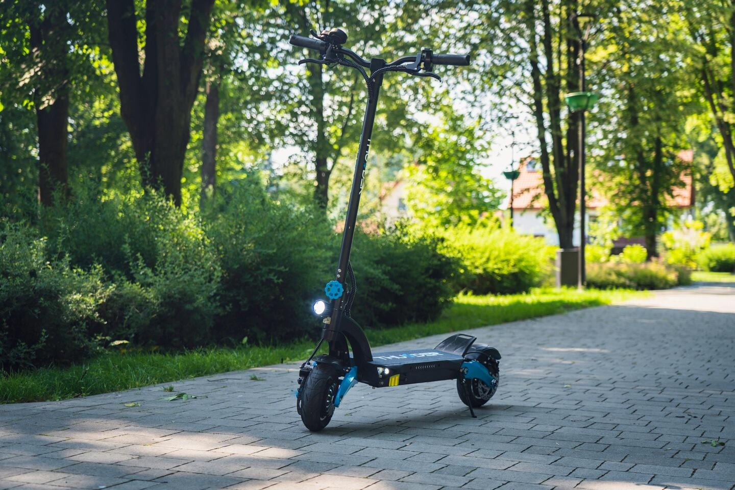Hulajnoga elektryczna THUNDER składana 1000W 48V 18Ah zasięg 50km 7/7
