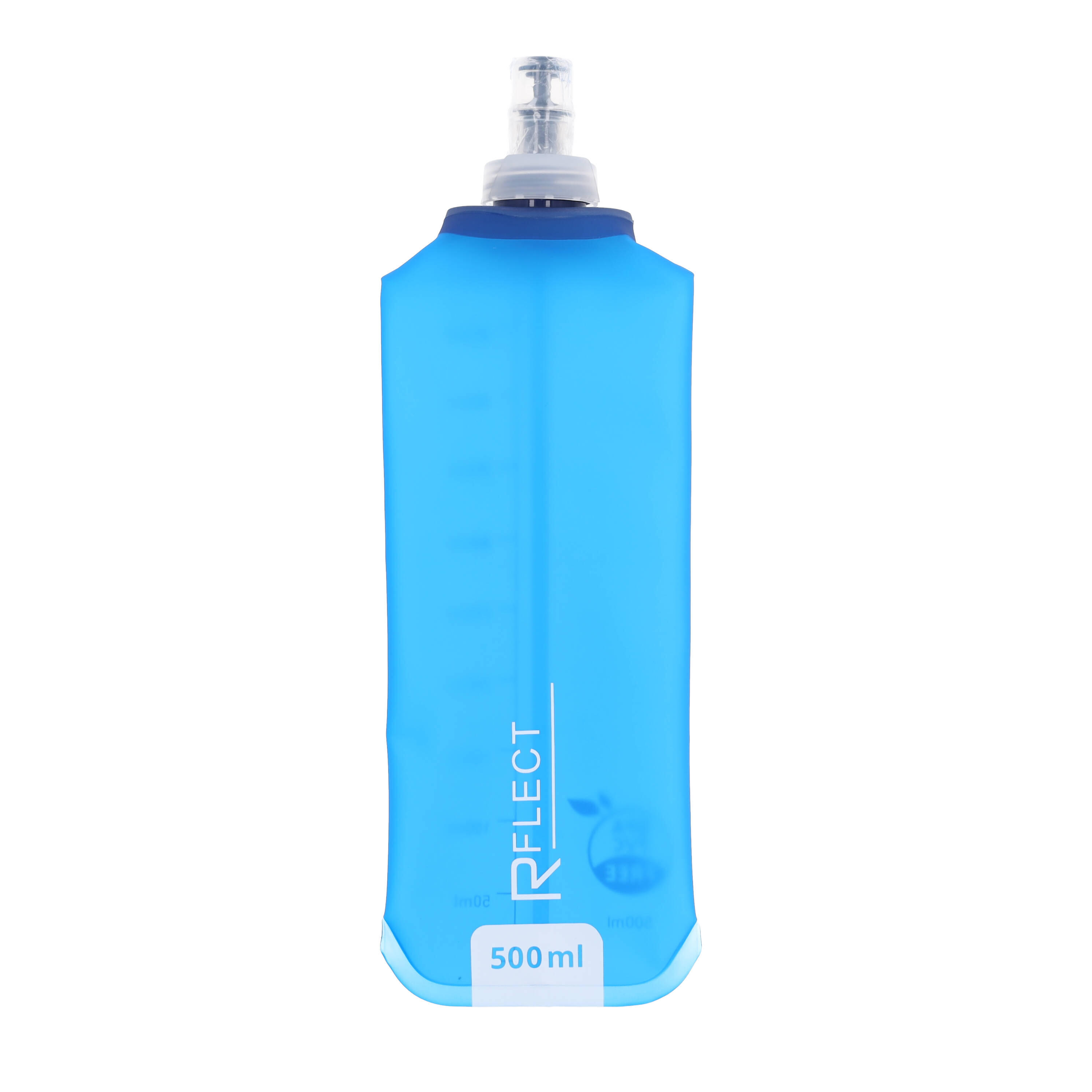 R'Flect - Gourde Souple Multisport 500 Ml - Flasque - Bleu - 500 Ml - Decathlon