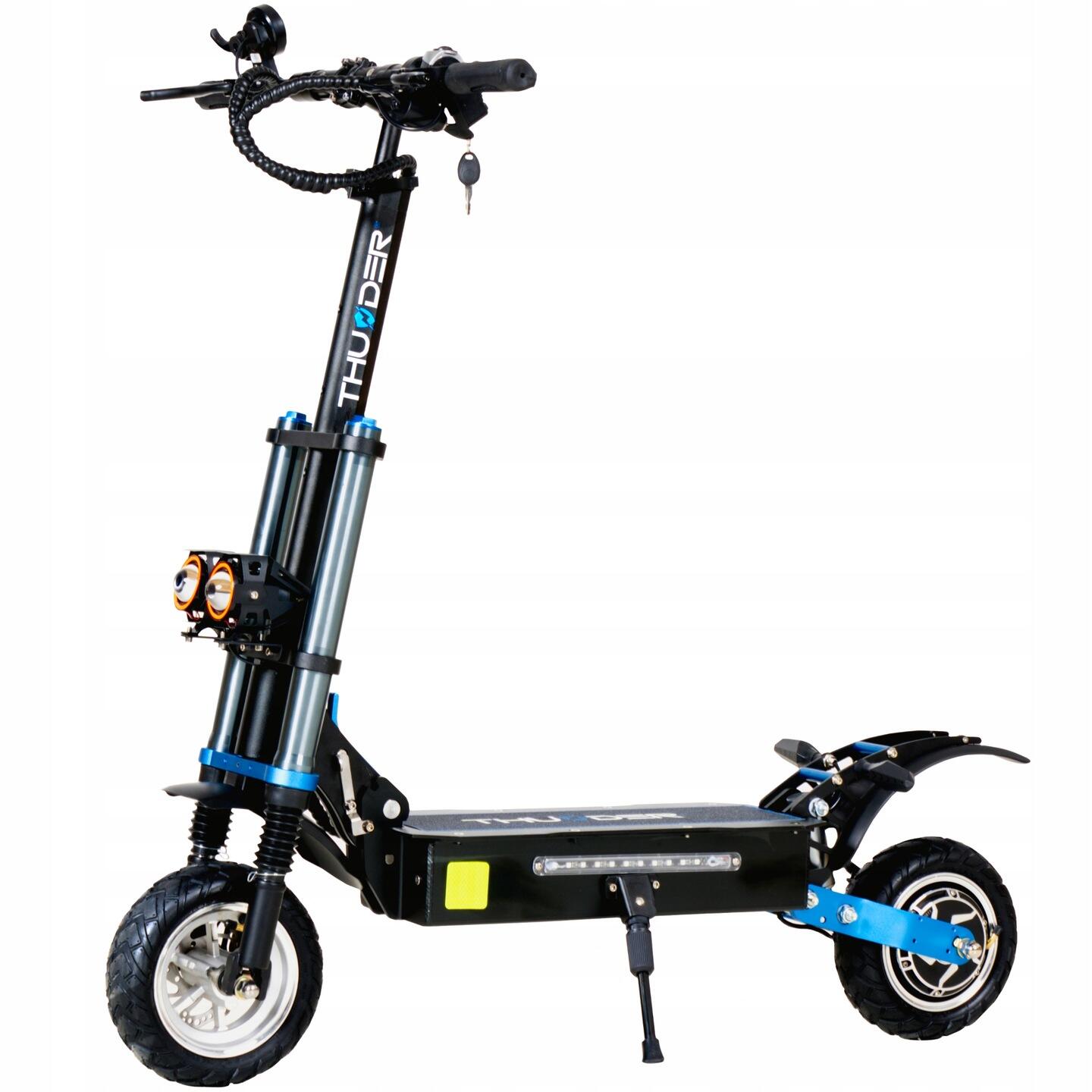 Hulajnoga elektryczna składana Thunder SPARK-10AH 1600 W 48V 10Ah zasięg 30km