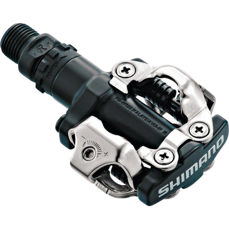 Pédales avec fixation 2 faces sans réflecteurs Shimano SPD PD-M520                   2 modèles disponibles 4999€    SHIMANO Pédales avec fixation 2 faces sans réflecteurs Shimano SPD PD-M520Vendu exclusivement en ligne   