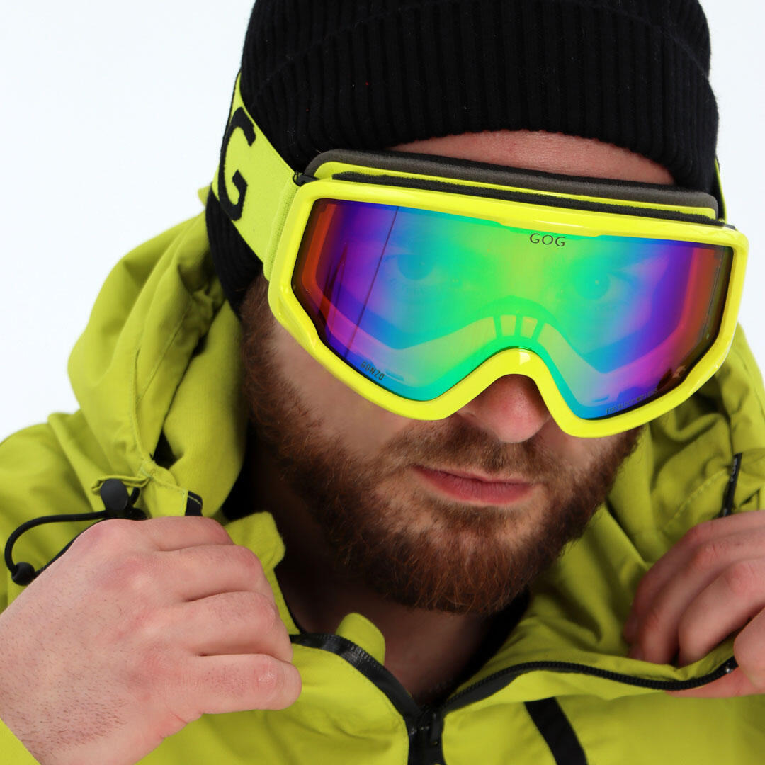 GOG - Masque de ski unisexe miroir anti-buée UV400 Gonzo 5/7