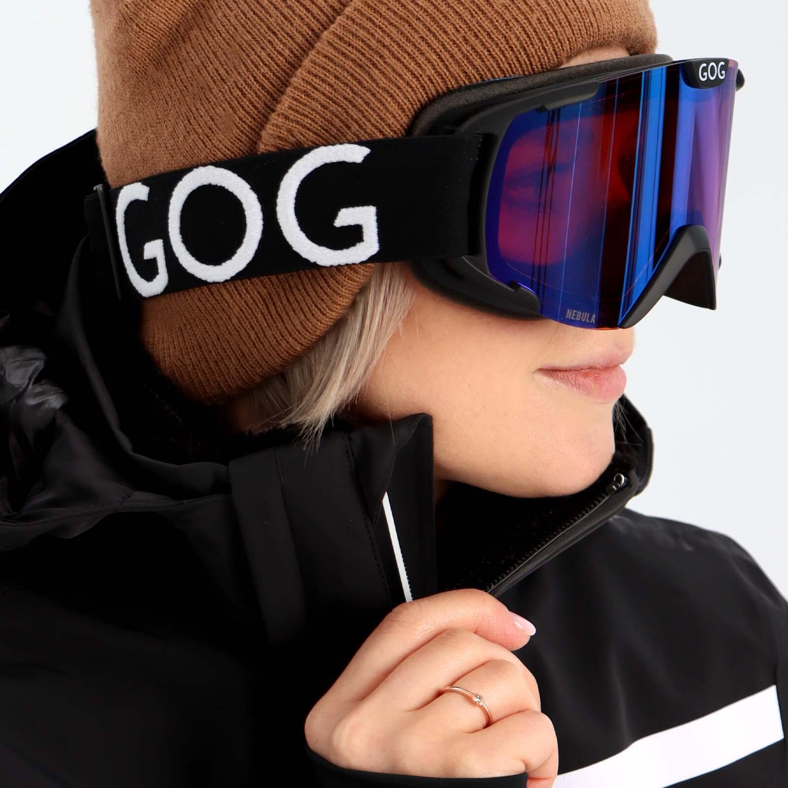 GOG - Unisex Anti-Fog Spiegel Skibrille Nebula UV400 6/7