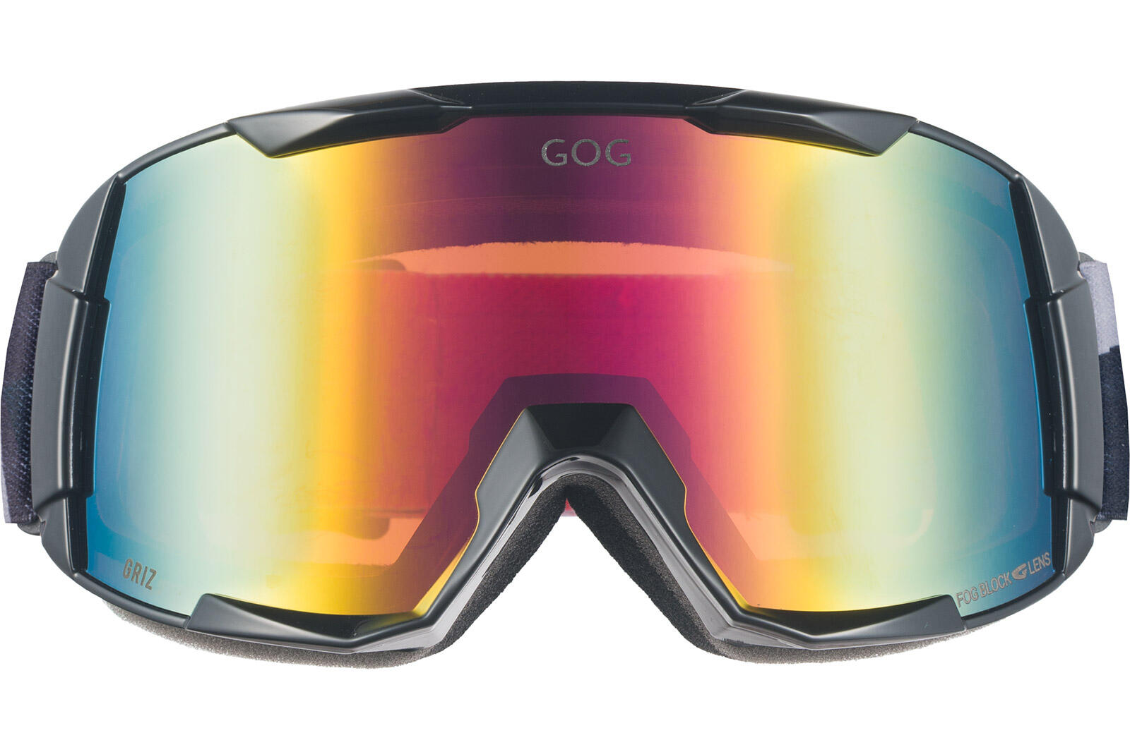 GOG - Masque de ski unisexe miroir anti-buée UV400 Griz 3/6