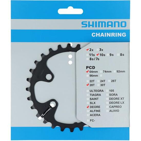 Shimano Deore Kettenblatt 28T - Qualität und Leistung
