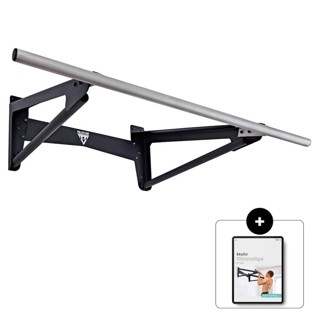 PULLUP & DIP Muscle-Up Bar, Klimmzugstange mit extra Wandabstand