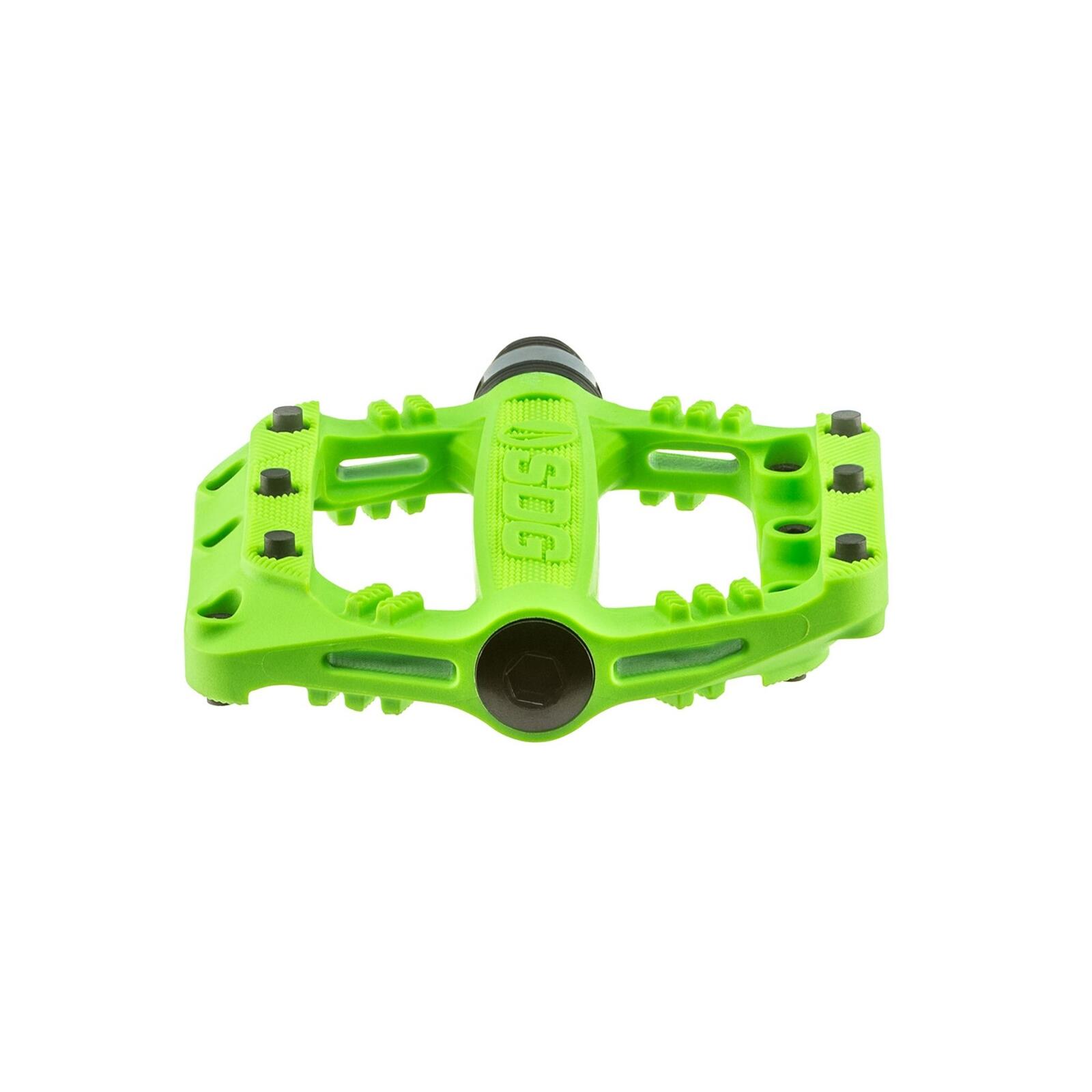 Pédales Junior SDG SLATER Neon VERT 90mmx90mm 3/3