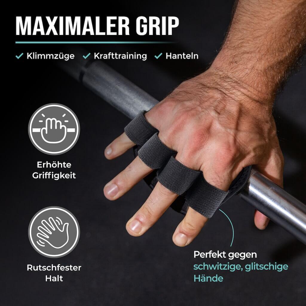 PULLUP & DIP Klimmzug Griffpads Neopren 2/6