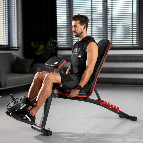 Ensemble de musculation composite Hop-Sport Premium 36kg avec banc HS-1035 5/7
