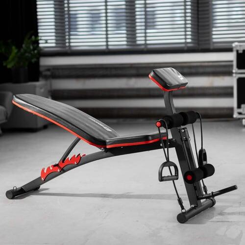 Ensemble de musculation composite Hop-Sport Premium 36kg avec banc HS-1035 7/7