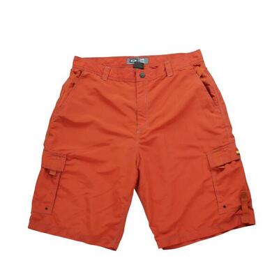Tweedehands - heren vintage bruine cargo shorts - als nieuw