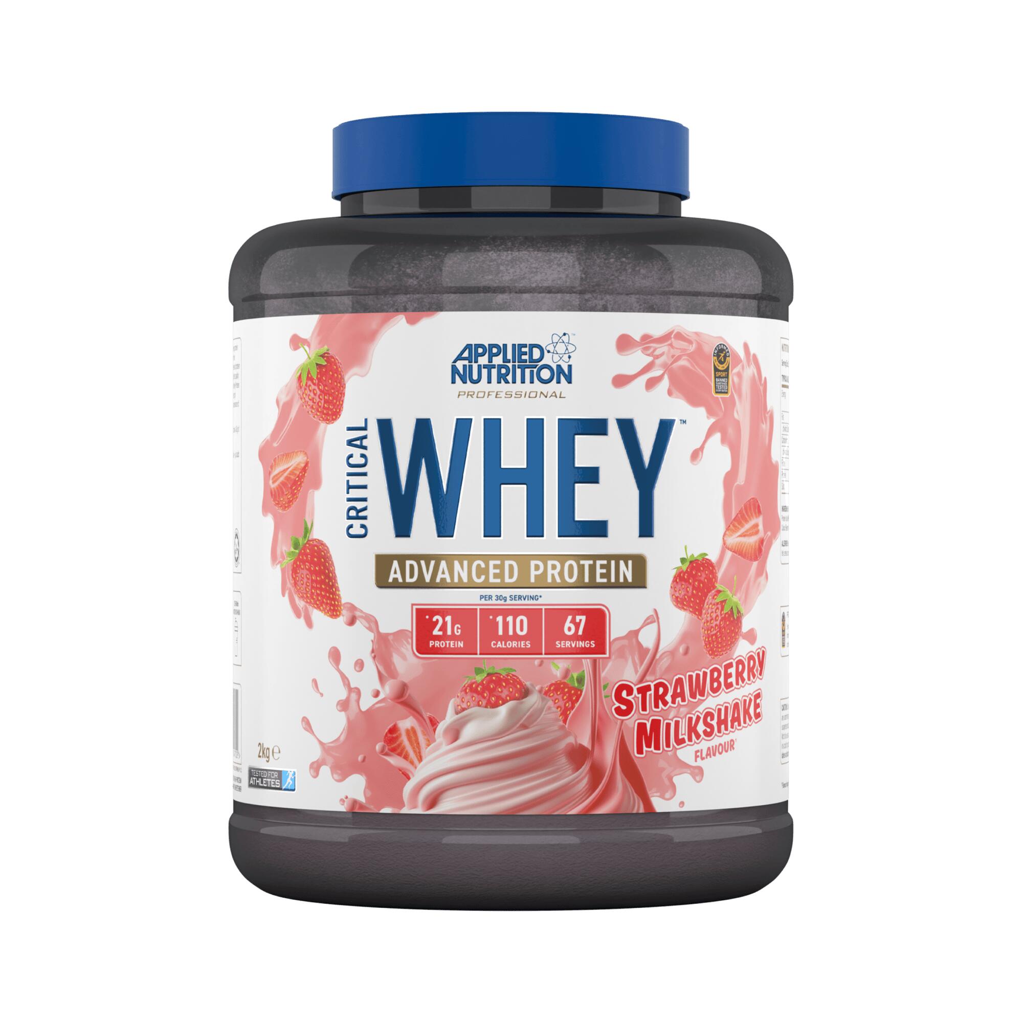 APPLIED NUTRITION Critical Whey - Aardbei - 2 kg (67 doseringen)