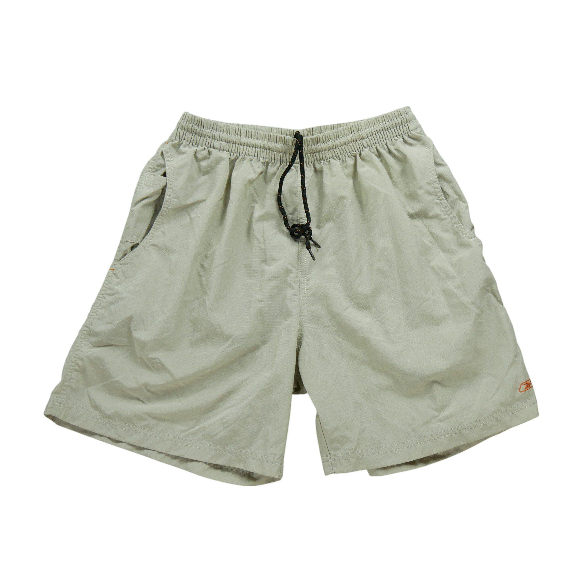 REEBOK Segunda Vida - Pantalones cortos beige para hombres - Excelente