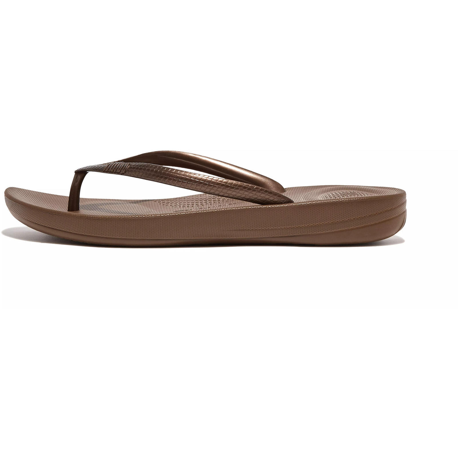 Bofetadas FITFLOP Women Iqushion Ergonomic Flip-Flops, Marrón, Mujer 5/7
