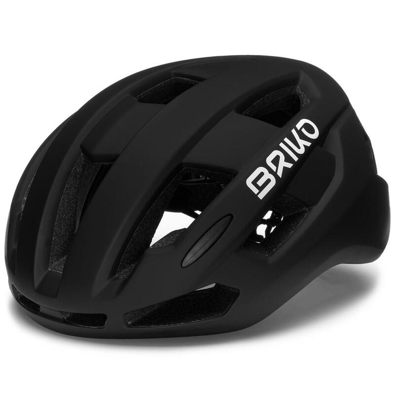BRIKO Izar Led Fietshelm Fietshelm MAT ZWART M
