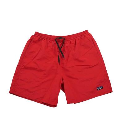Tweedehands - heren shorts baggies rood - als nieuw