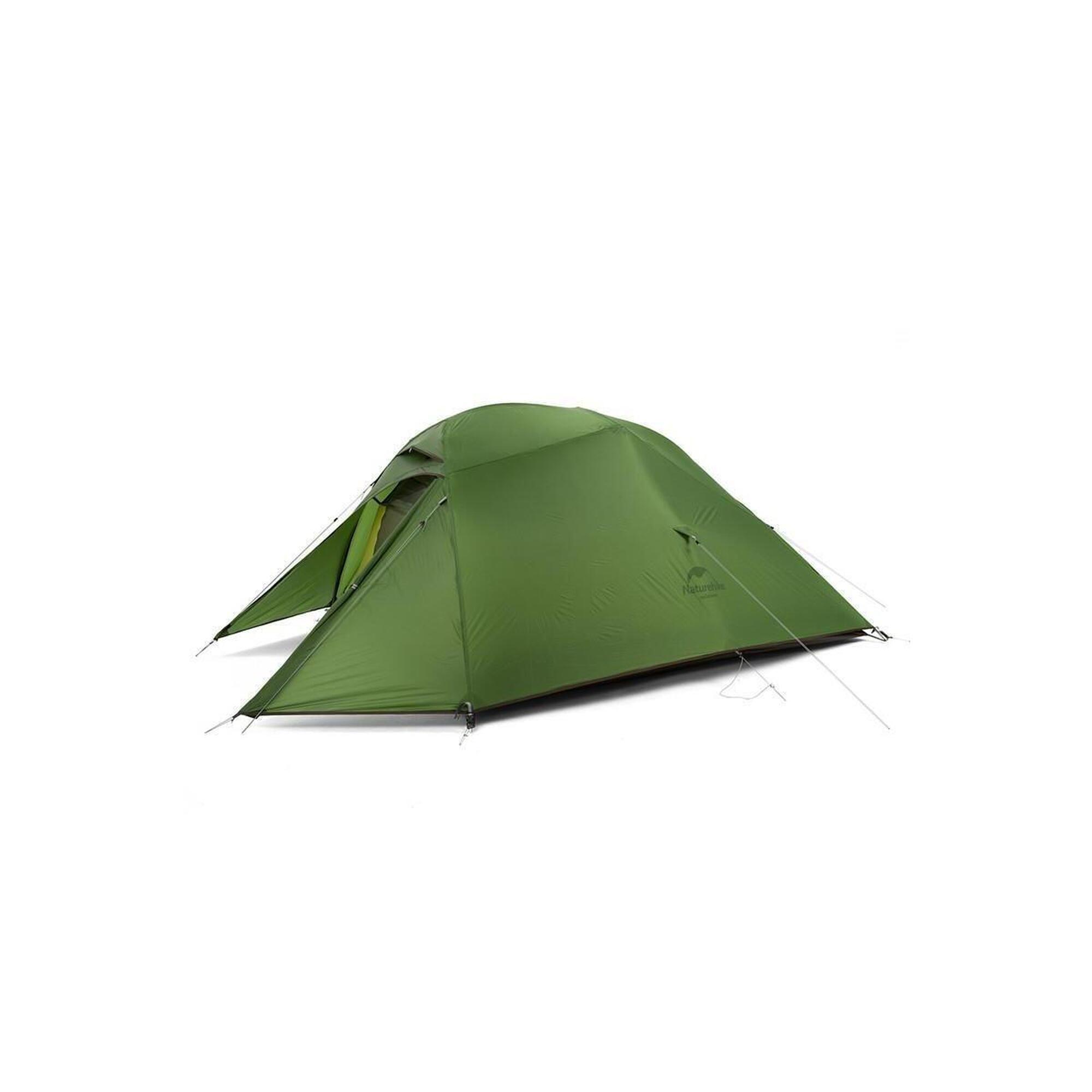 Naturehike - Tente 3 Hommes Naturehike Ultralégère Et Imperméable - Tente - Gris|vert - 2 Places - Decathlon
