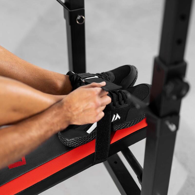 Sada cementových závaží 99kg s lavicí HS-1080