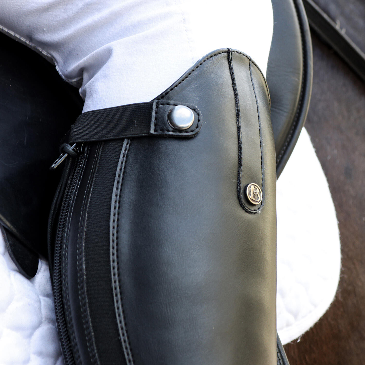Modena Vegan Dress Riding Boot in a Wide Calf 4/7