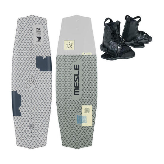 Wakeboard Set Liberty 128 cm mit Moto Bindung Boot & Seilbahn Kinder
