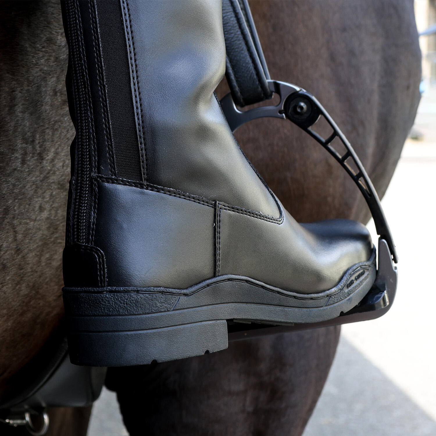 Modena Vegan Dress Riding Boot in a Wide Calf 5/7