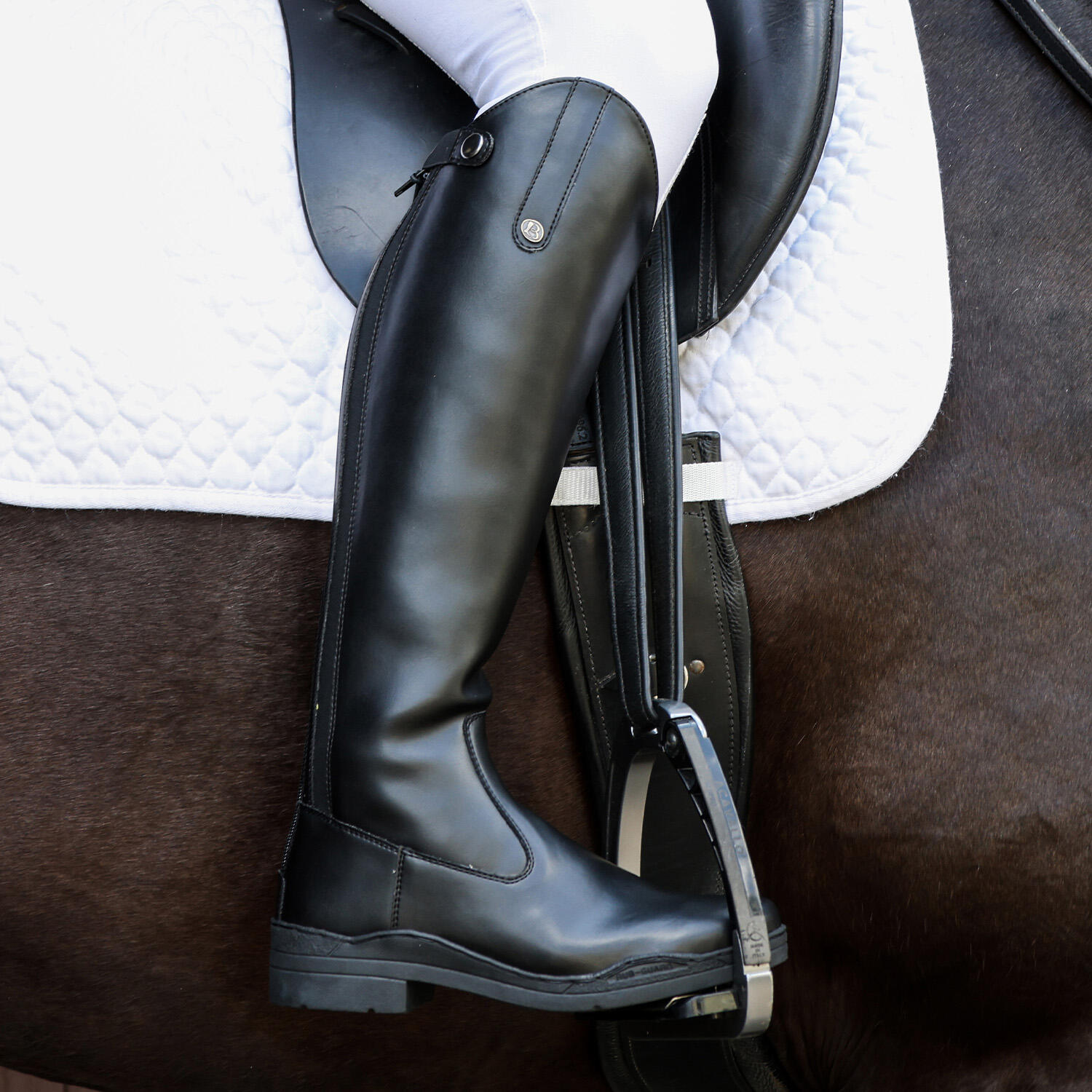 Modena Vegan Dress Riding Boot in a Wide Calf 2/7