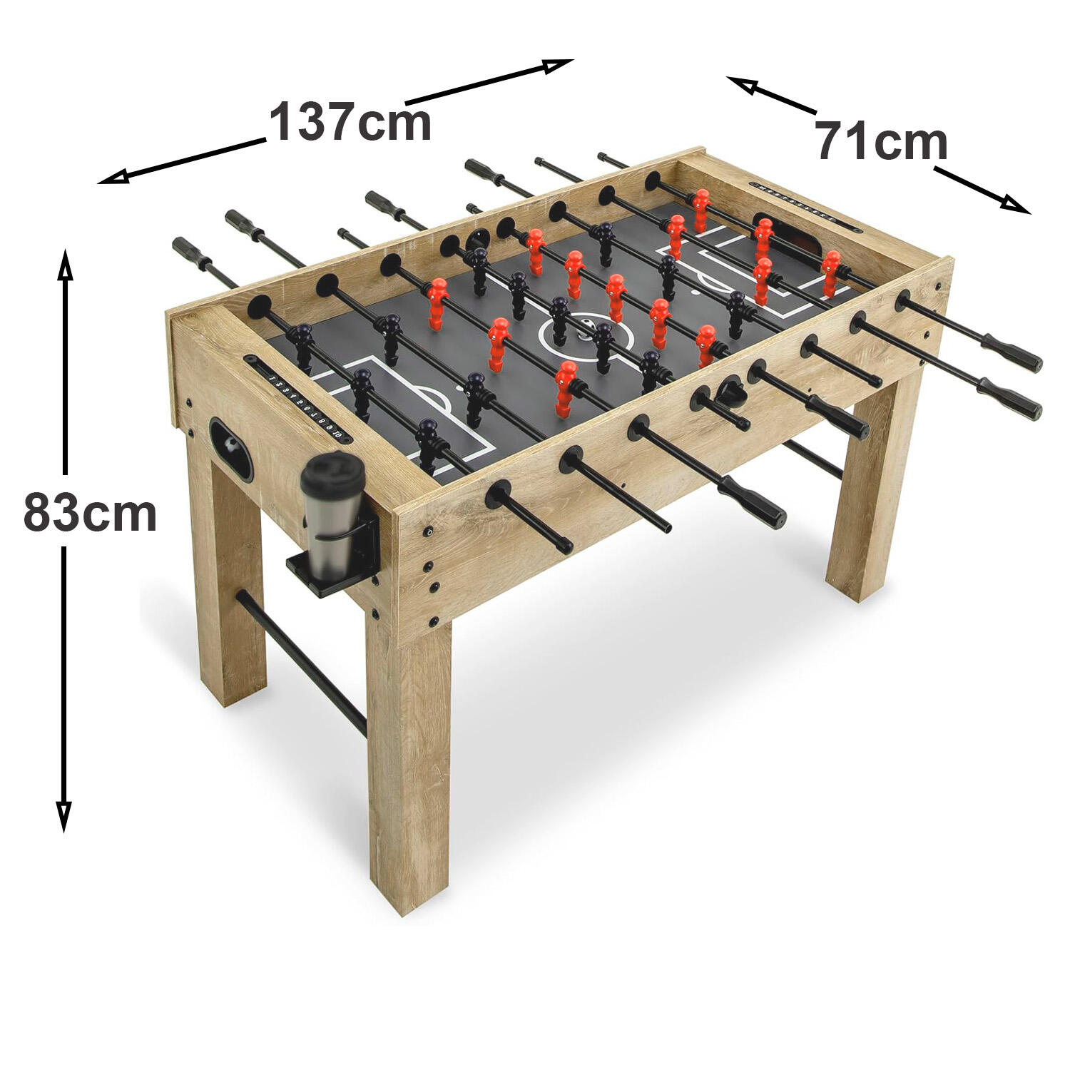 Mesa de Futbolín Moxen Maximus 2/4