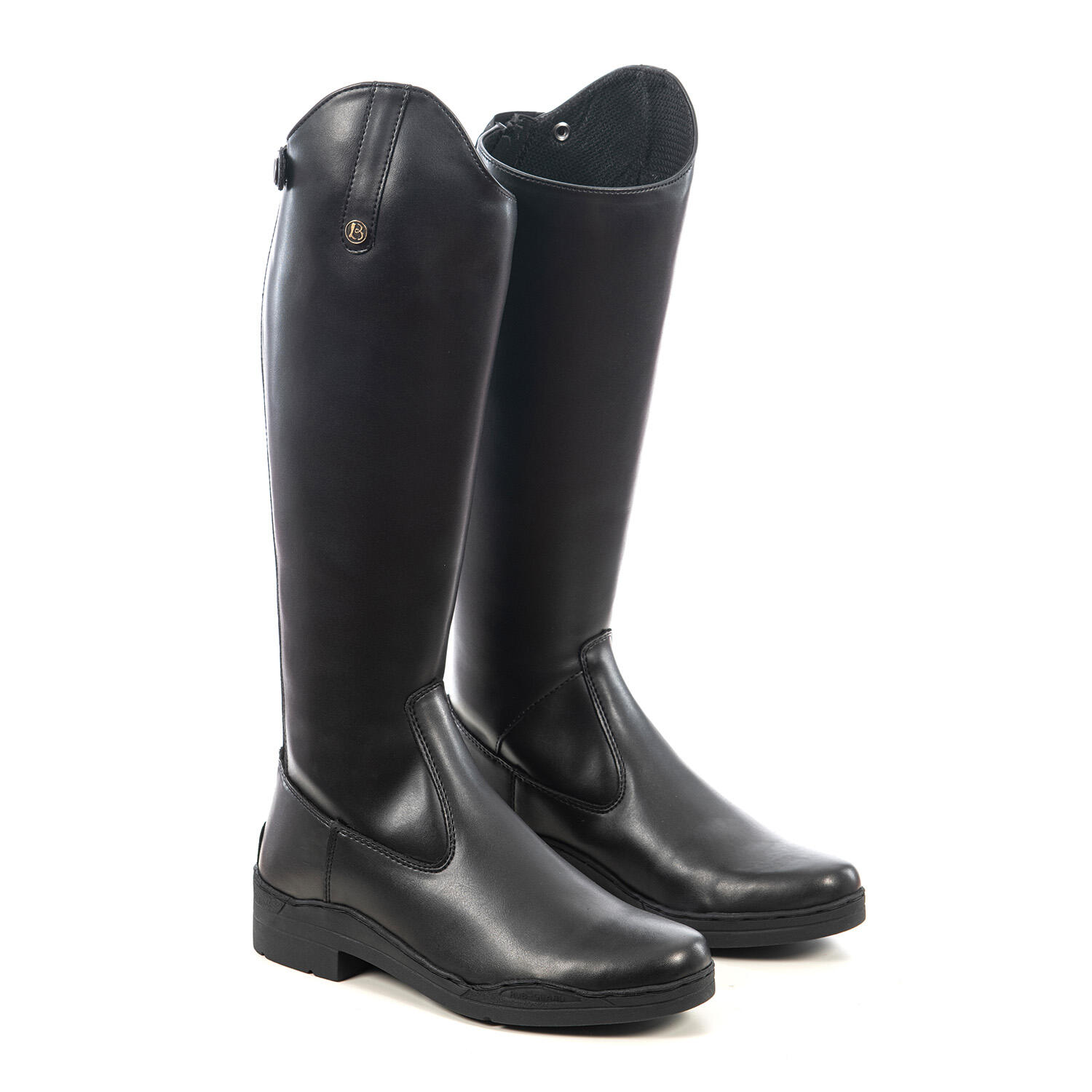 Modena Vegan Dress Riding Boot in a Wide Calf 3/7