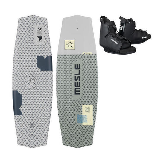 Wakeboard Set Liberty 128 cm mit Duro Bindung Boot & Seilbahn Kinder