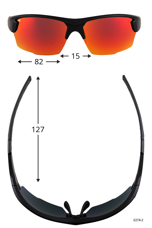 GOG - Spiegel Anti-Fog Sport Sonnenbrille Unisex Lynx UV400 5/6