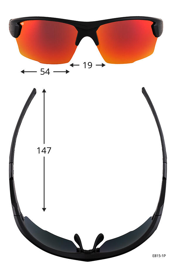 GOG - Lunettes de soleil unisexes Gal polarisées UV400 métal-PC 4/7