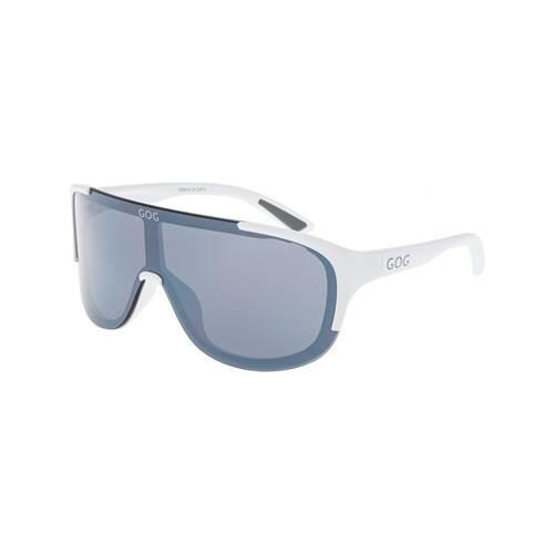 Okulary przeciwsłoneczne GOG Medusa - matt white/reflex silver