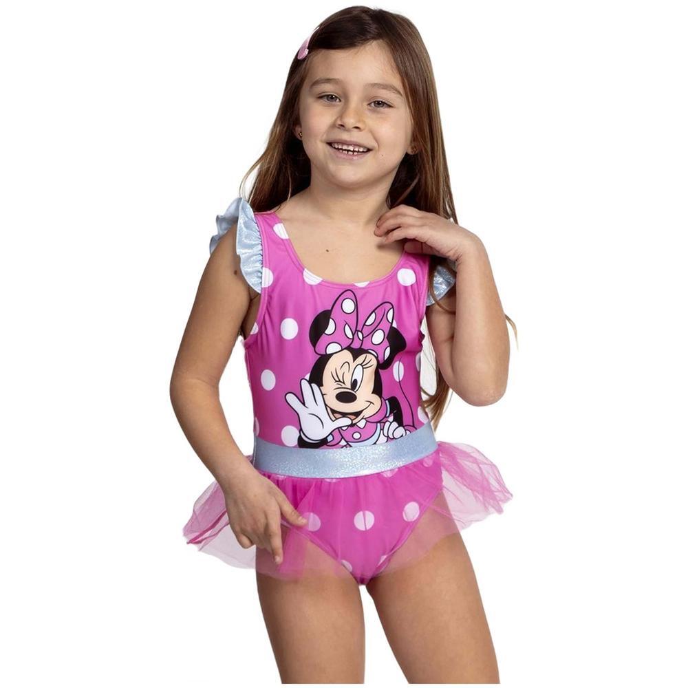 BaÃ±adorNataciÃ³n deportiva niÃ±as CerdÃ¡ Minnie en color rosa 4/5