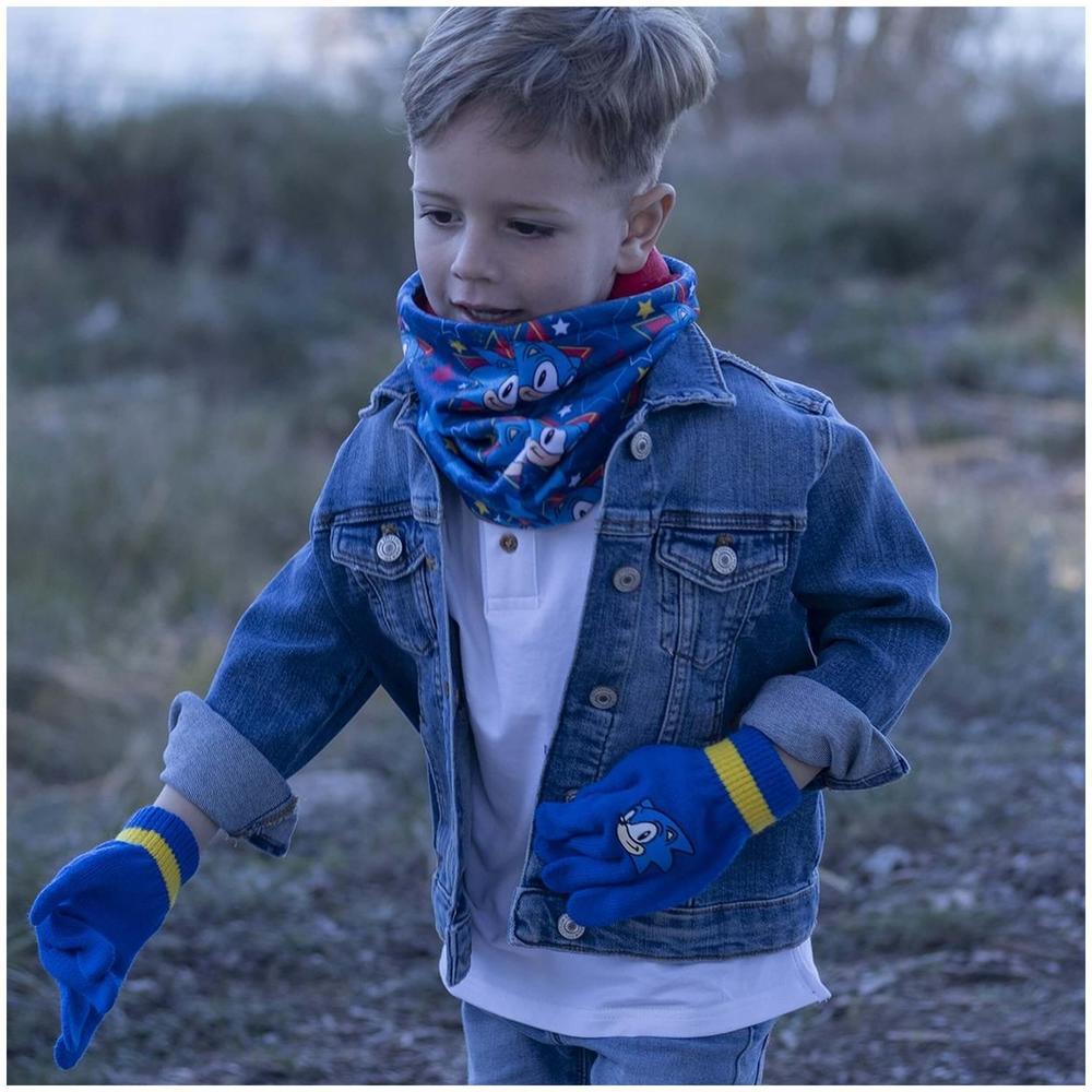 Braga de cuello niÃ±os CerdÃ¡ Sonic en color azul 4/5