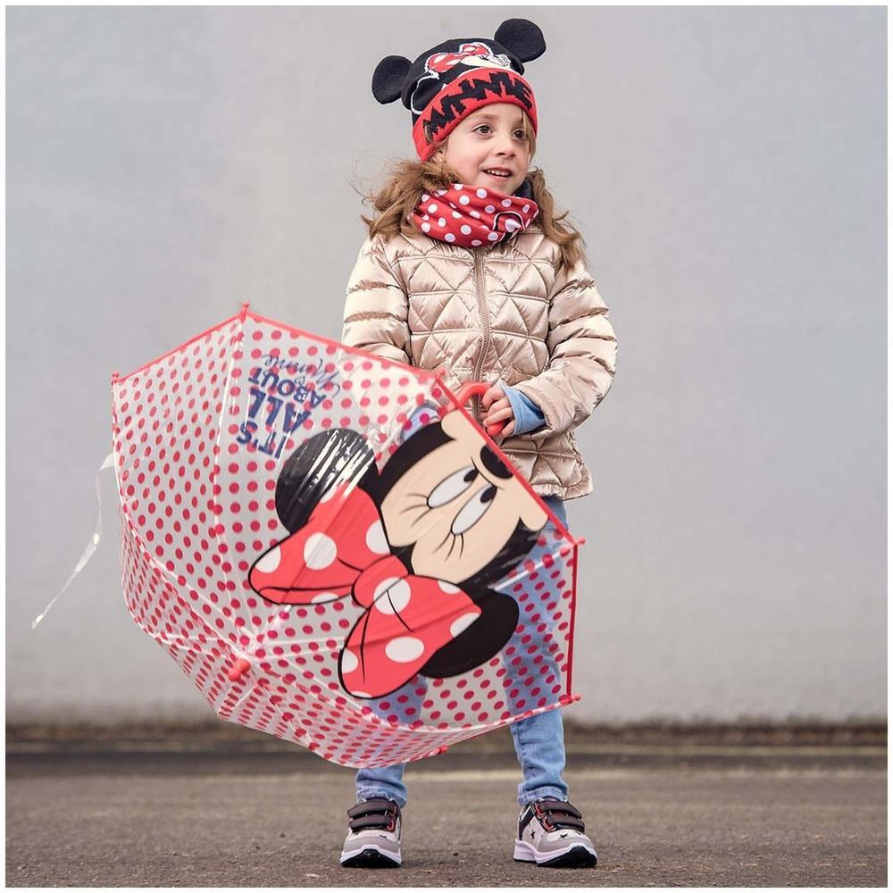 Braga de cuello unisex CerdÃ¡ Minnie en color rojo 4/4