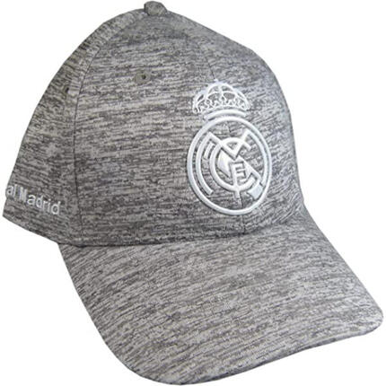 Gorra Real Madrid gris jaspeado
